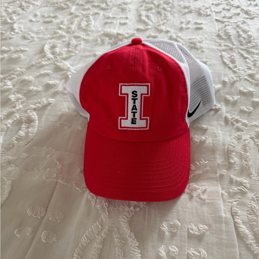 Illinois State University Nike Red and White Game Day Cap